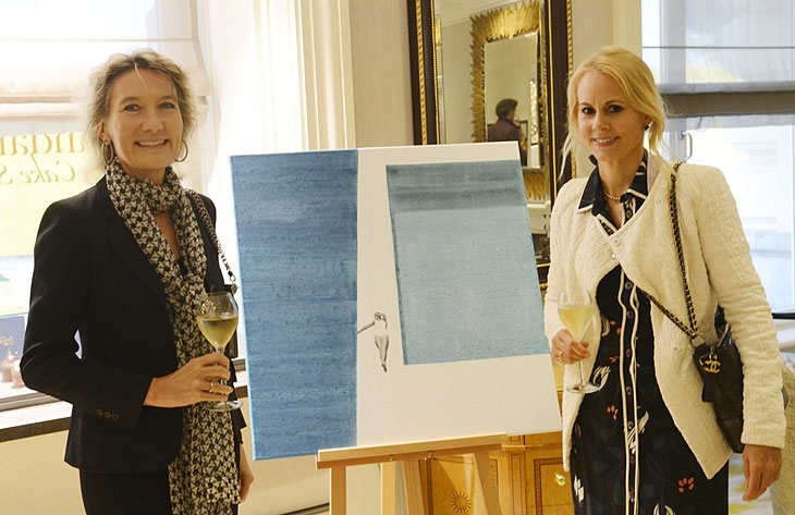 Silvia Amberger und Nadja Prinzessin zu Schaumburg-Lippe  (©Foto: Martin Schmitz)